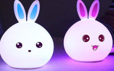 Lapin LED— Veilleuse cute & lumière d’ambiance