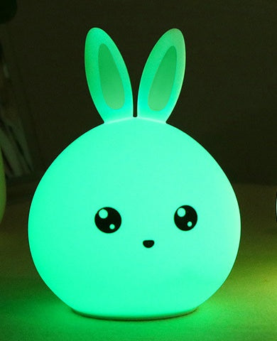 Lapin LED— Veilleuse cute & lumière d’ambiance