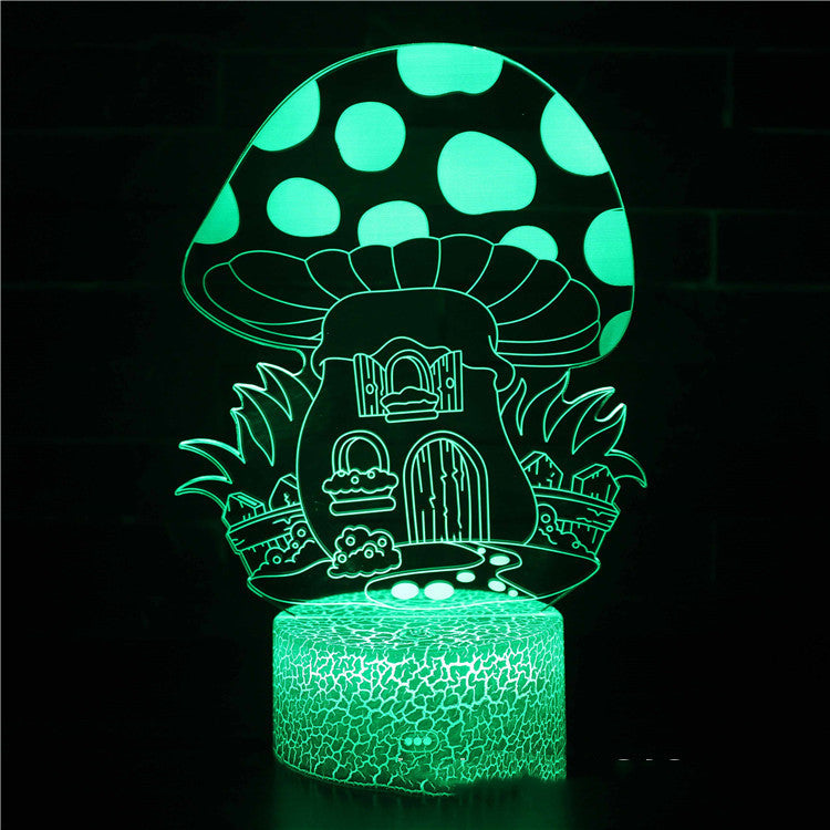 Veilleuse LED – Plaque Acrylique  (16 Couleurs)