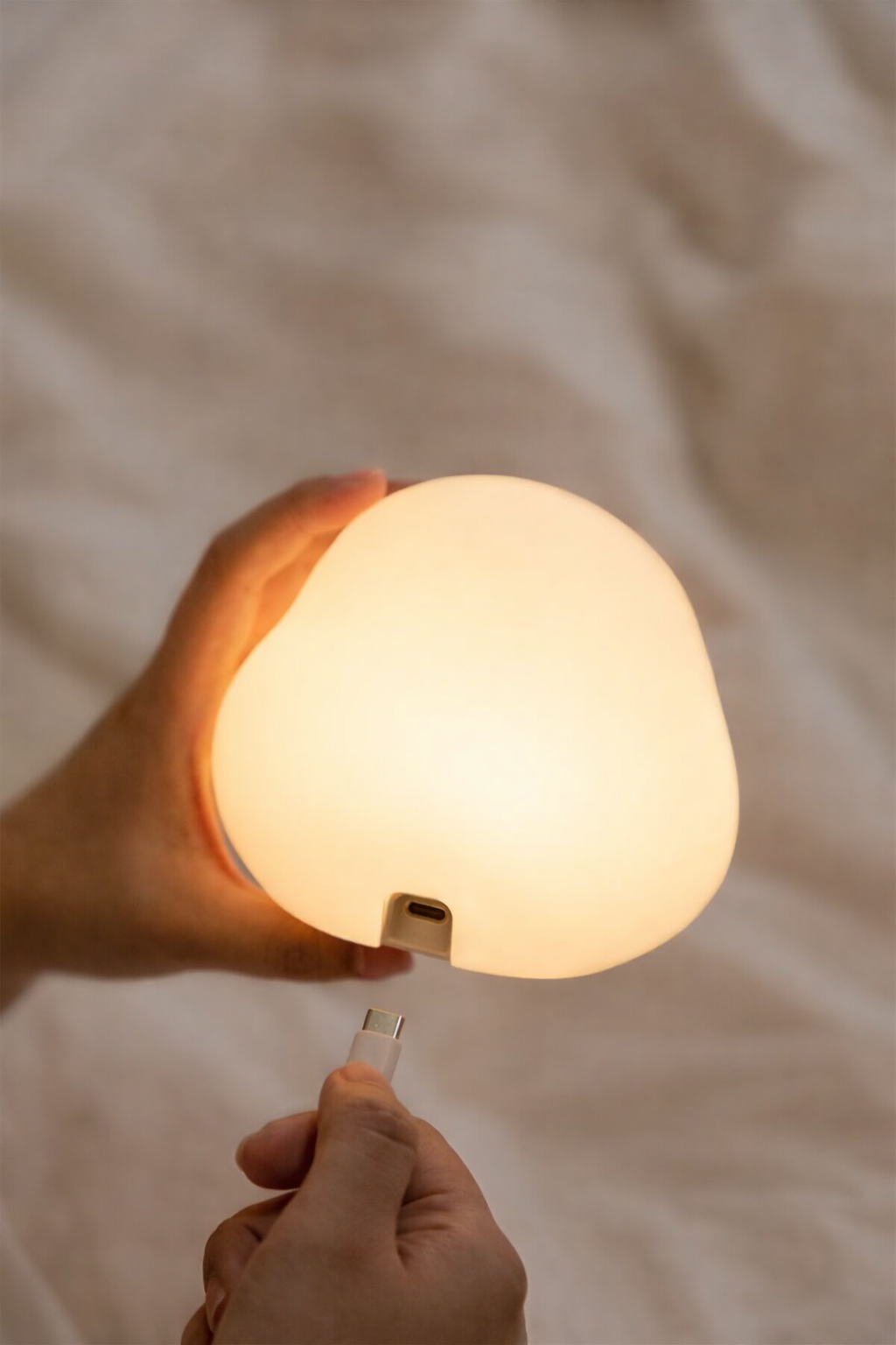 LED Duck Lamp — Rechargeable Cute Night Light &amp; Mood Light