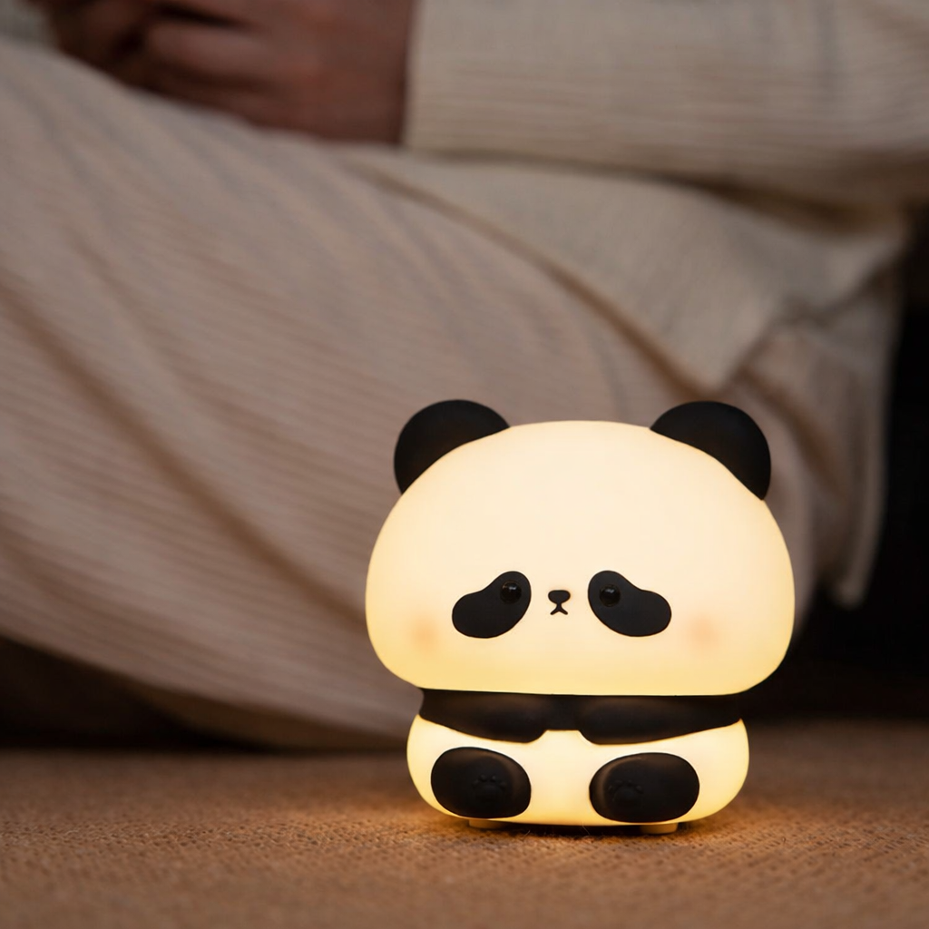 Veilleuse Panda LED  Silicone – Lumière Douce