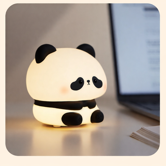 Veilleuse Panda LED  Silicone – Lumière Douce